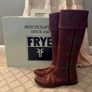 FRYE Paige Clovertab Cuff Boots